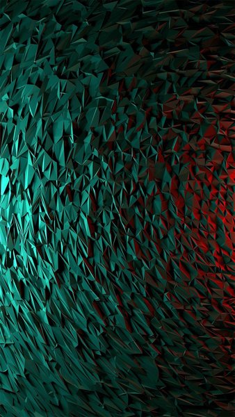 Abstract Green iPhone