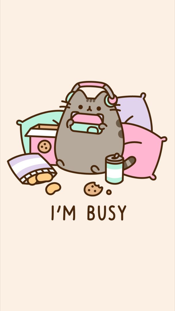 Pusheen Phone Wallpapers.png