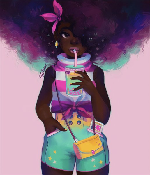 Black Cartoon Girl