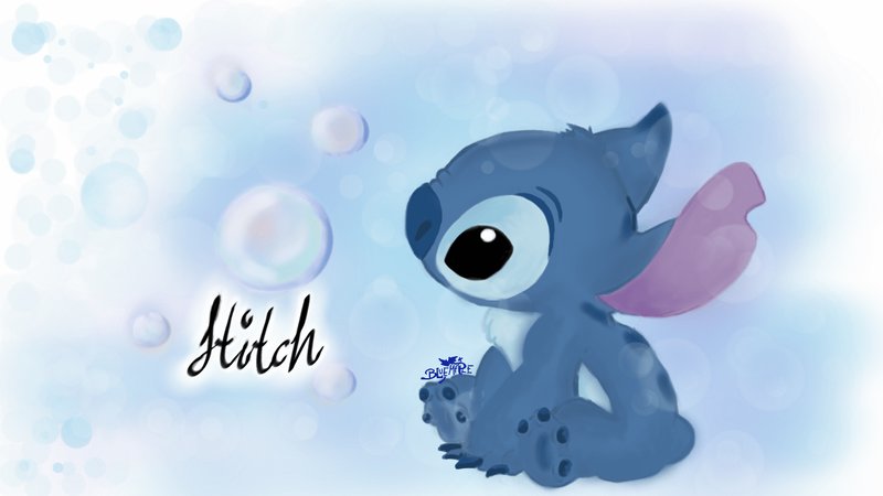Aesthetic Stitch Laptop