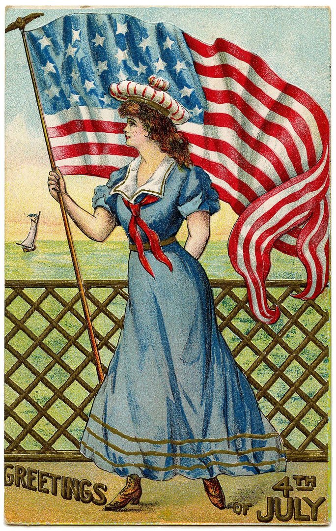 Vintage Patriotic July 4th pictures.jpg
