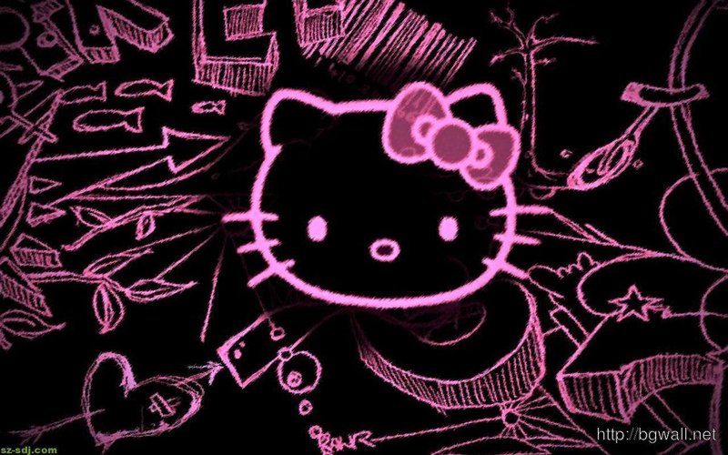Black Hello Kitty