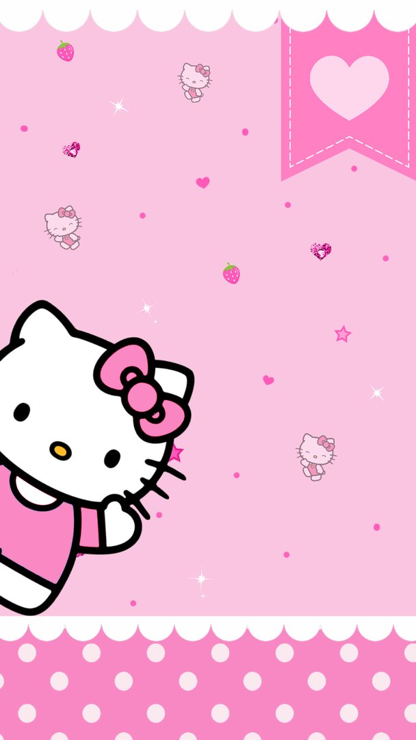 Pink Hello Kitty Wallpaper.png