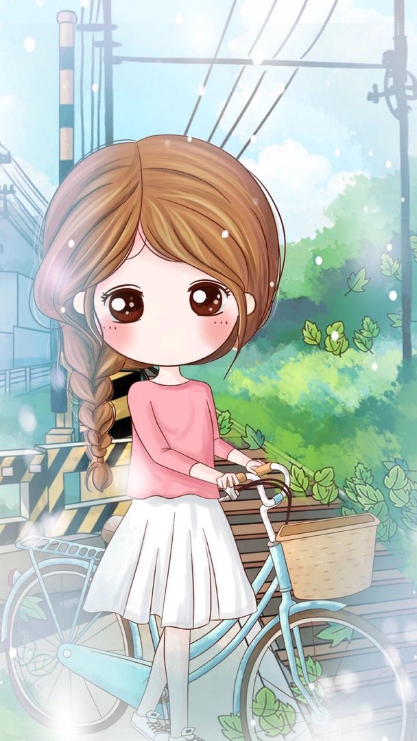 Pretty Girl Cartoon Wallpaper.jpg