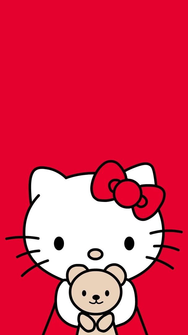 Hello Kitty Red Wallpaper.jpg