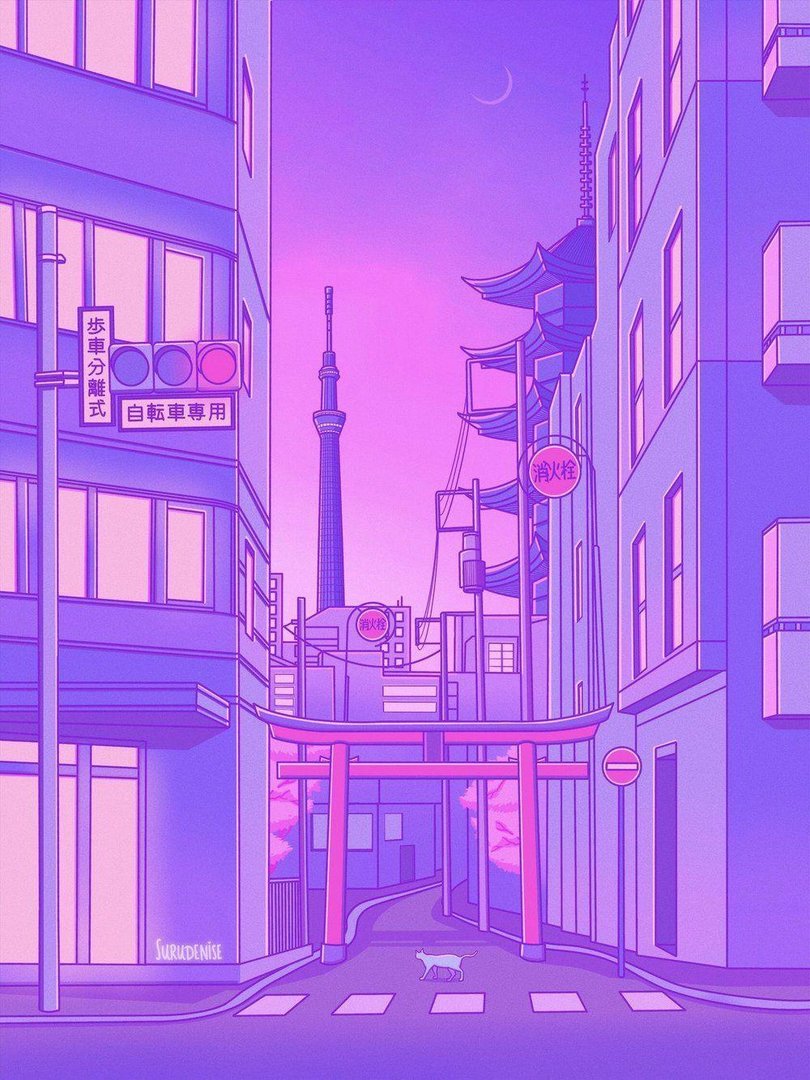 Purple Anime Aesthetic Wallpapers.jpg