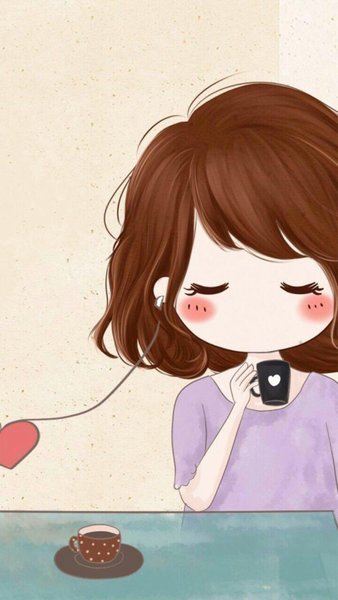 Cute Couple Cartoon