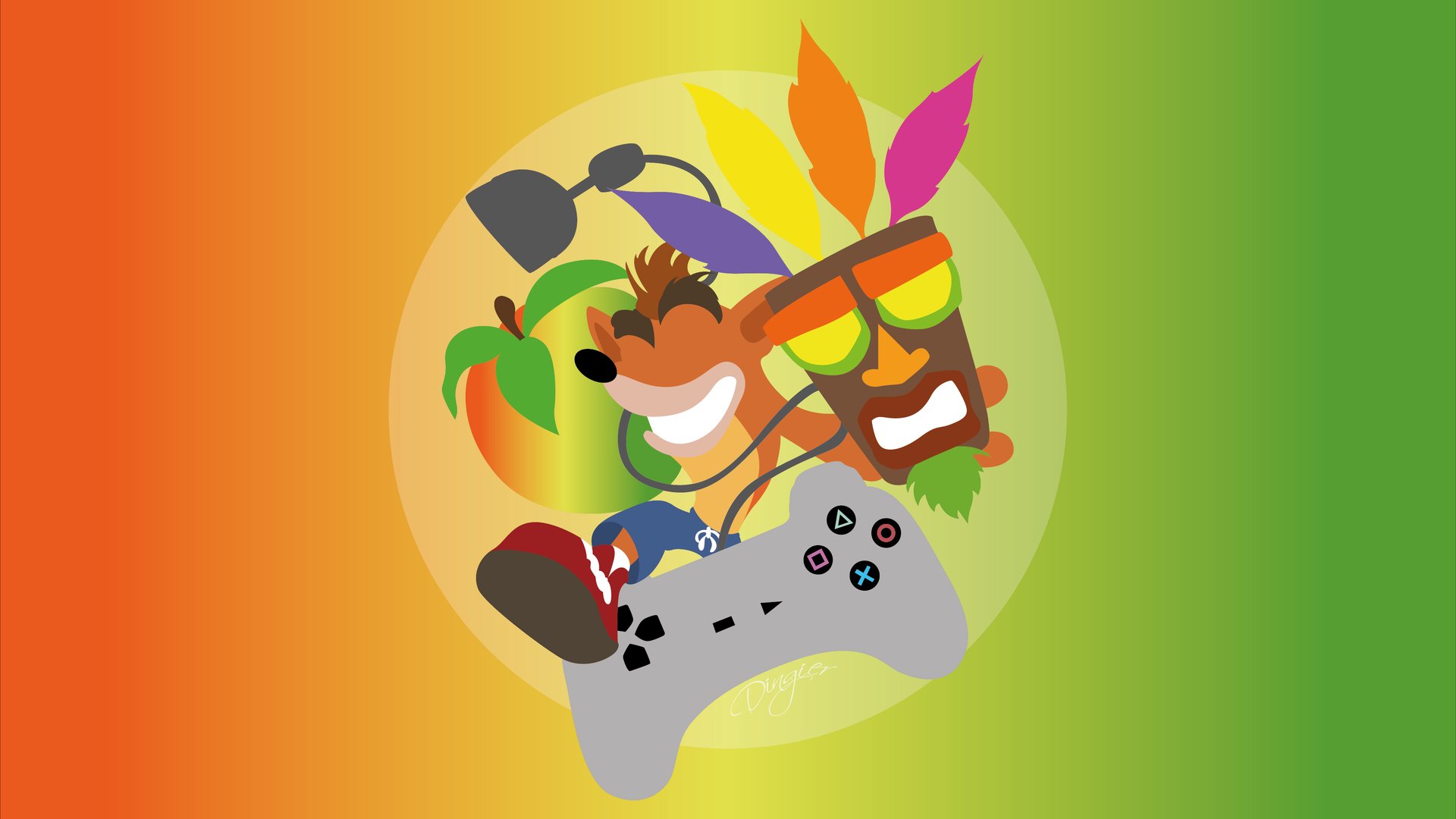 Crash Bandicoot 4k Ultra HD Wallpaper. Background Image.png