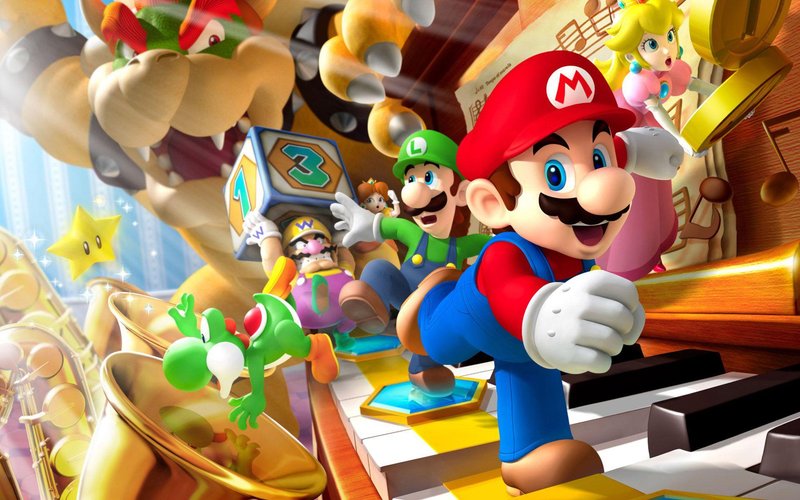 4K Mario