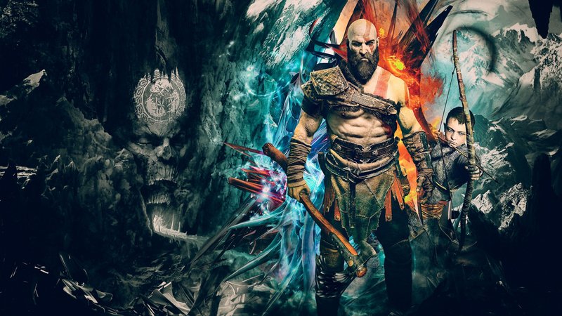 God of War 4K Desktop