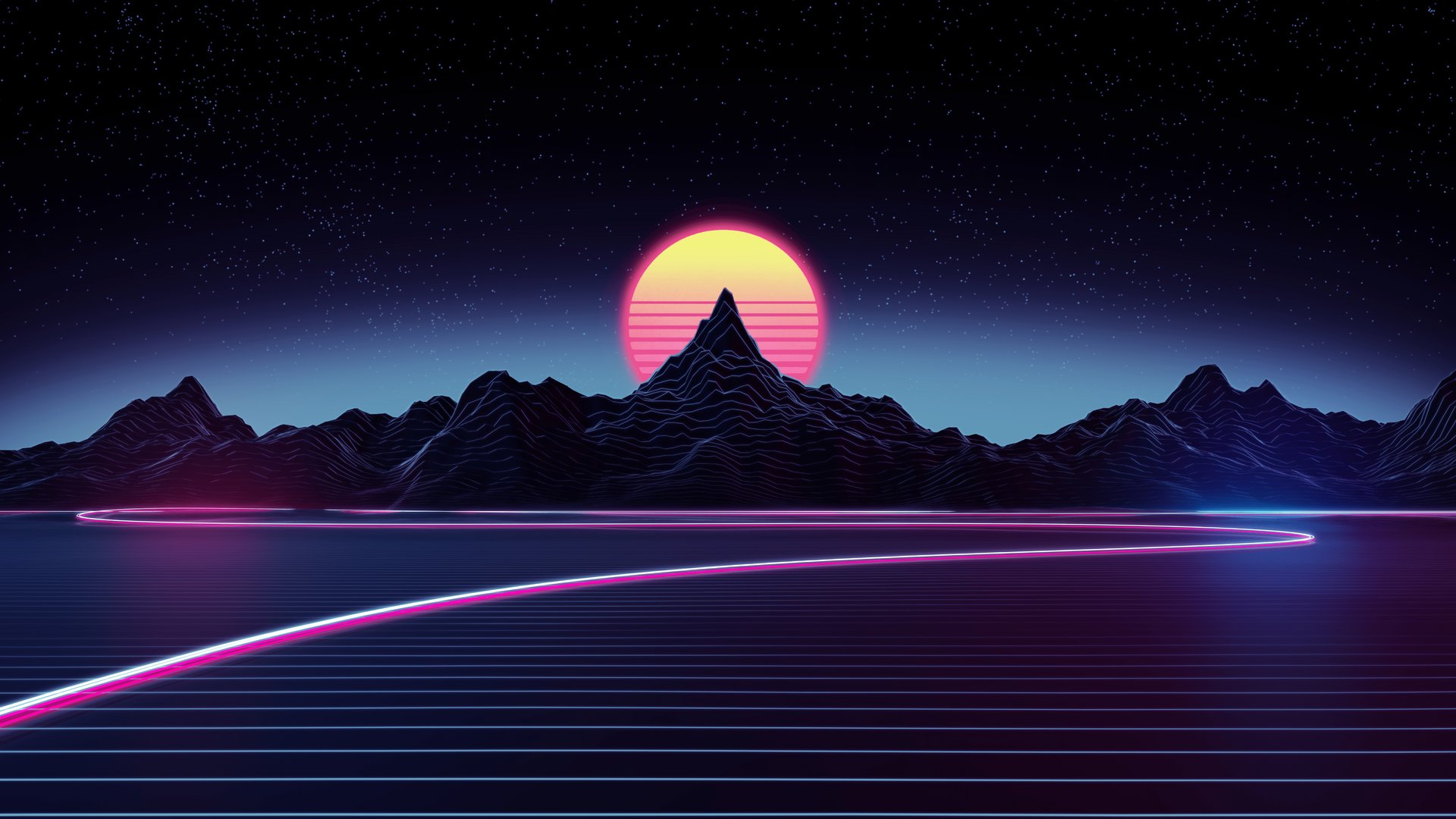 Retrowave 4k Wallpaper.png
