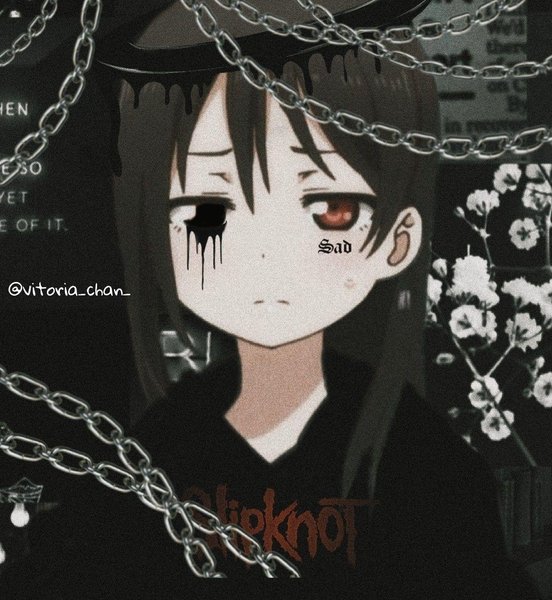 Aesthetic Anime Girl Emo