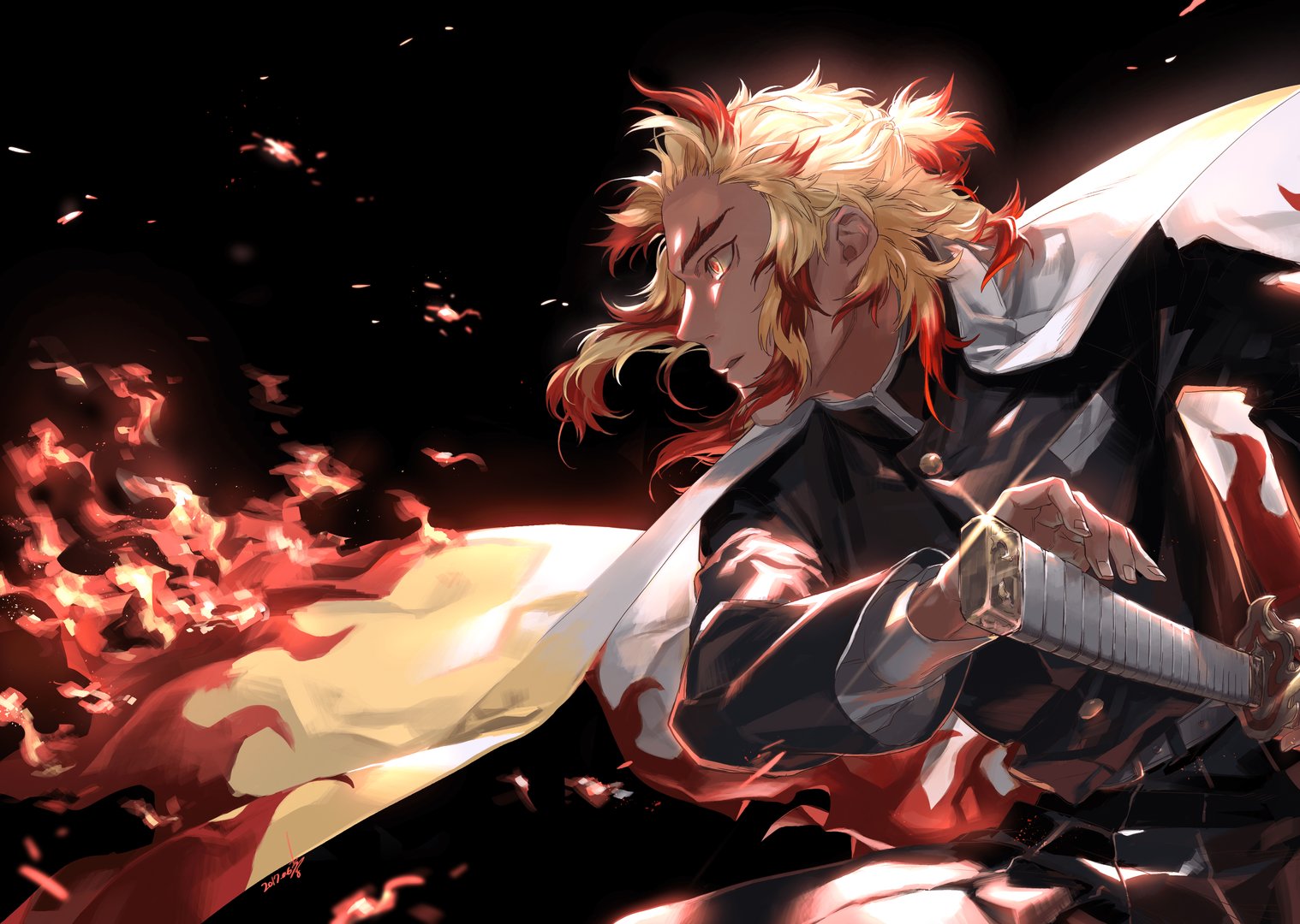 Kyojuro Rengoku wallpapers.png