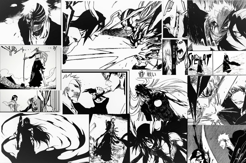 Bleach Manga Panel
