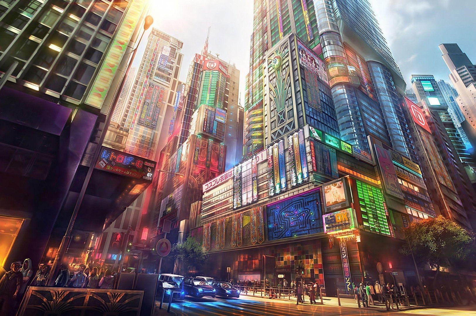 Japanese Anime City Images.jpg