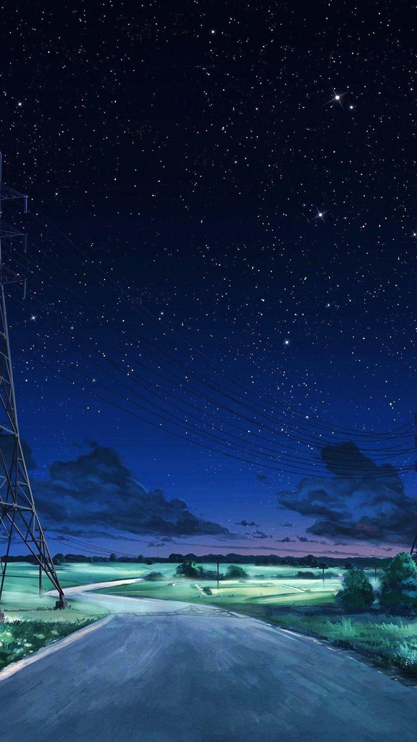 Anime Night Sky Wallpaper.jpg