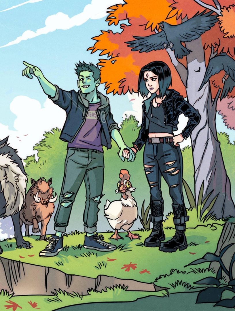 Raven and Beast Boy Wallpapers.jpg