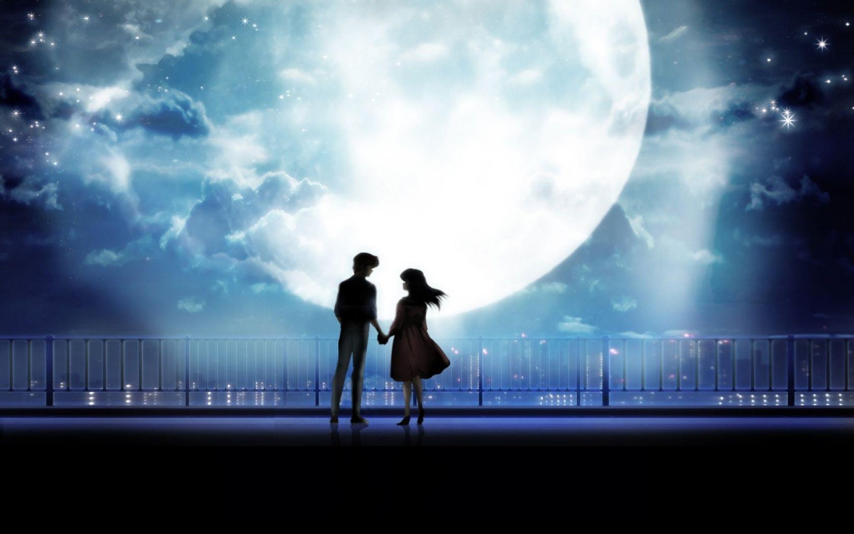 Holding Hands Romantic Anime Picture.jpg
