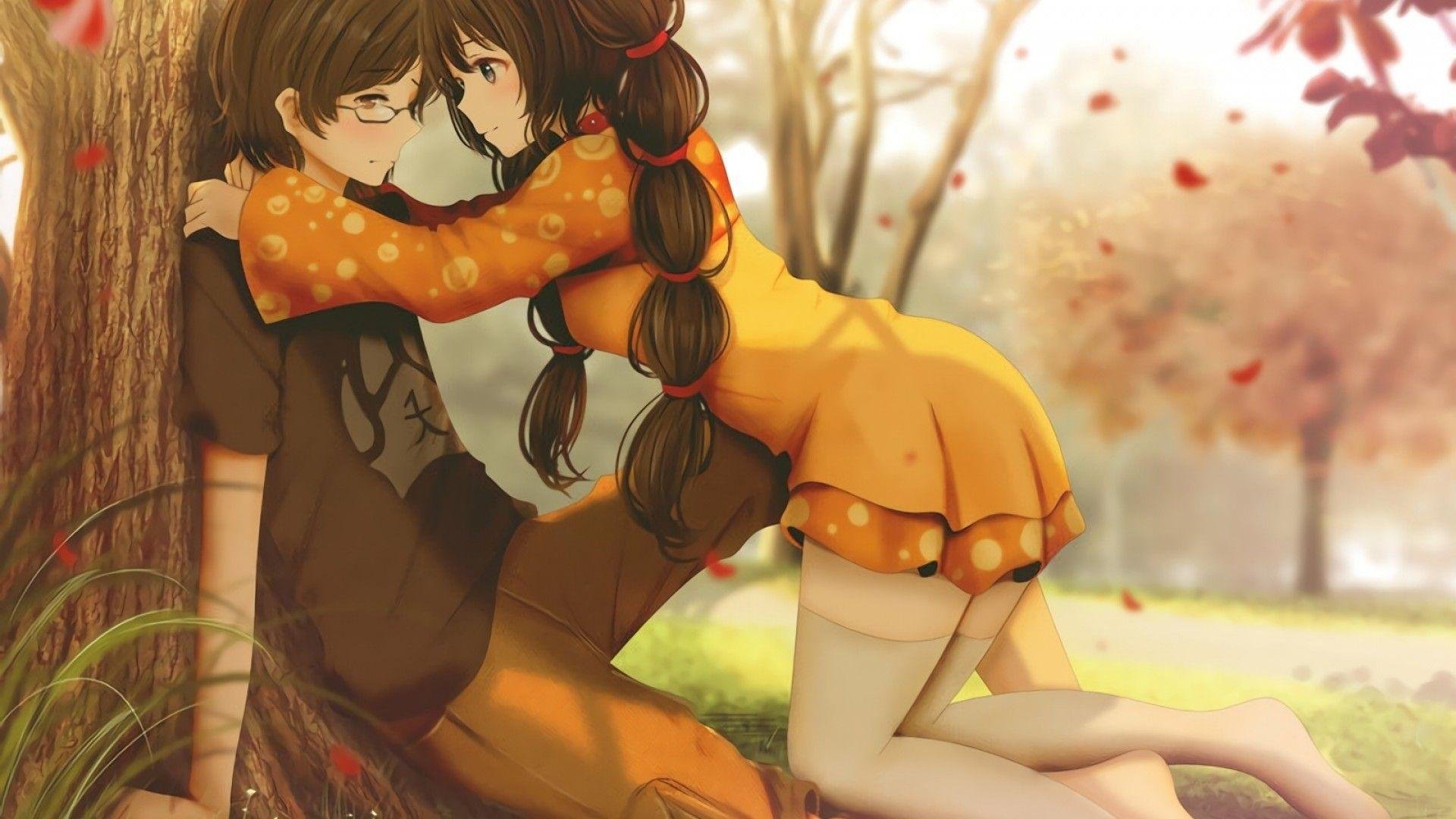 Holding Hands Romantic Anime Wallpaper.jpg