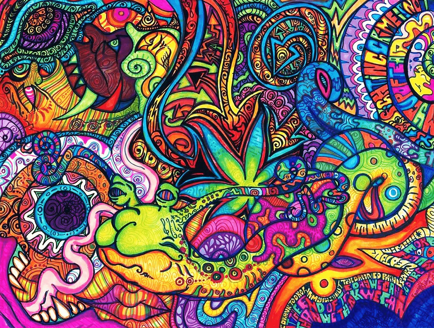Psychedelic Weed Wallpapers.png