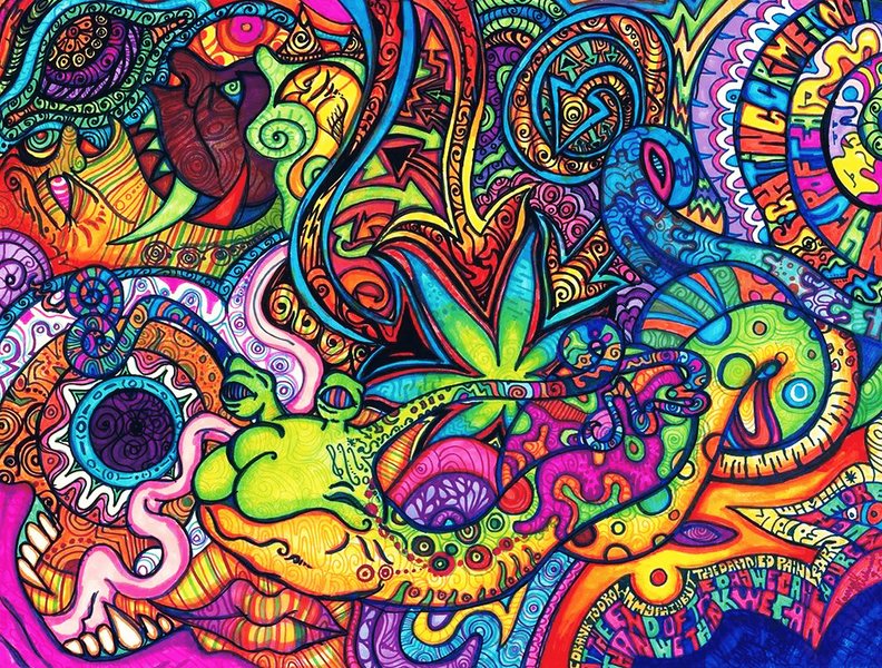 Psychedelic Weed