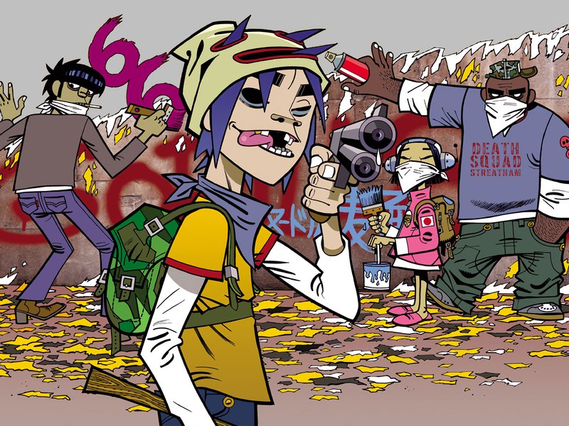 Gorillaz Desktop
