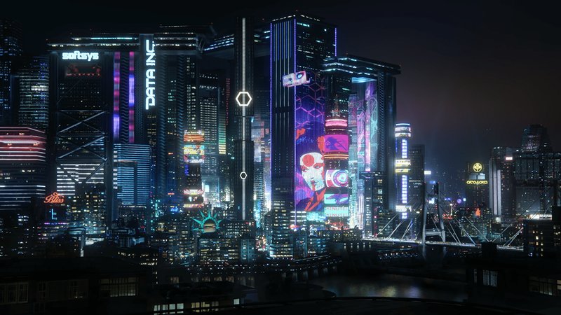 1920 X 1080 Night City