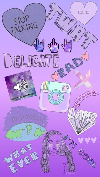 Cute Purple