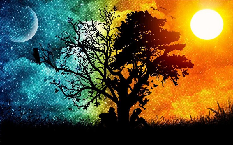 Sun and Moon