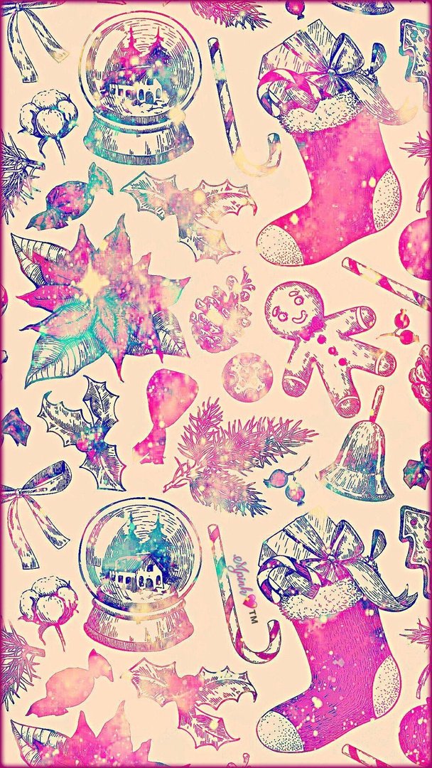 Cute Retro Christmas iPhone Pics.jpg