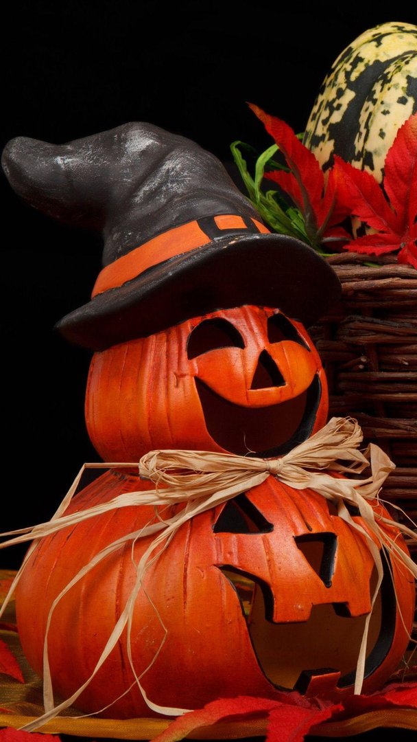 Halloween Pumpkin iPhone Wallpaper.jpg