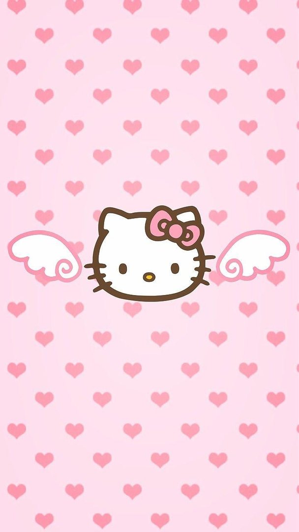 Hello Kitty Pink iPhone Wallpapers.jpg