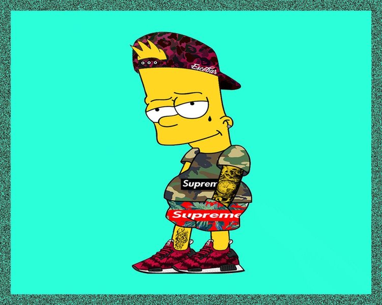 Supreme Bart Simpson