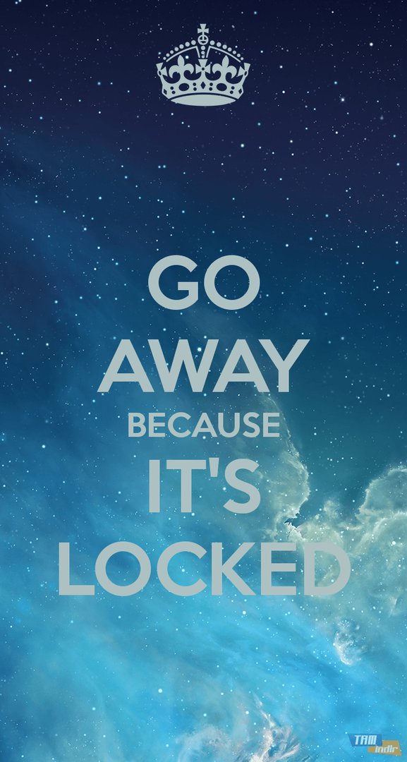 It's Locked for a Reason Pictures.png