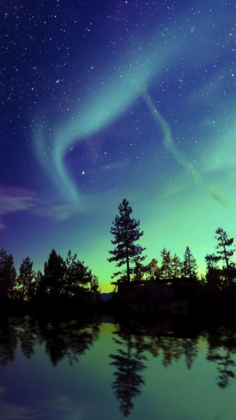 Aurora Borealis iPhone