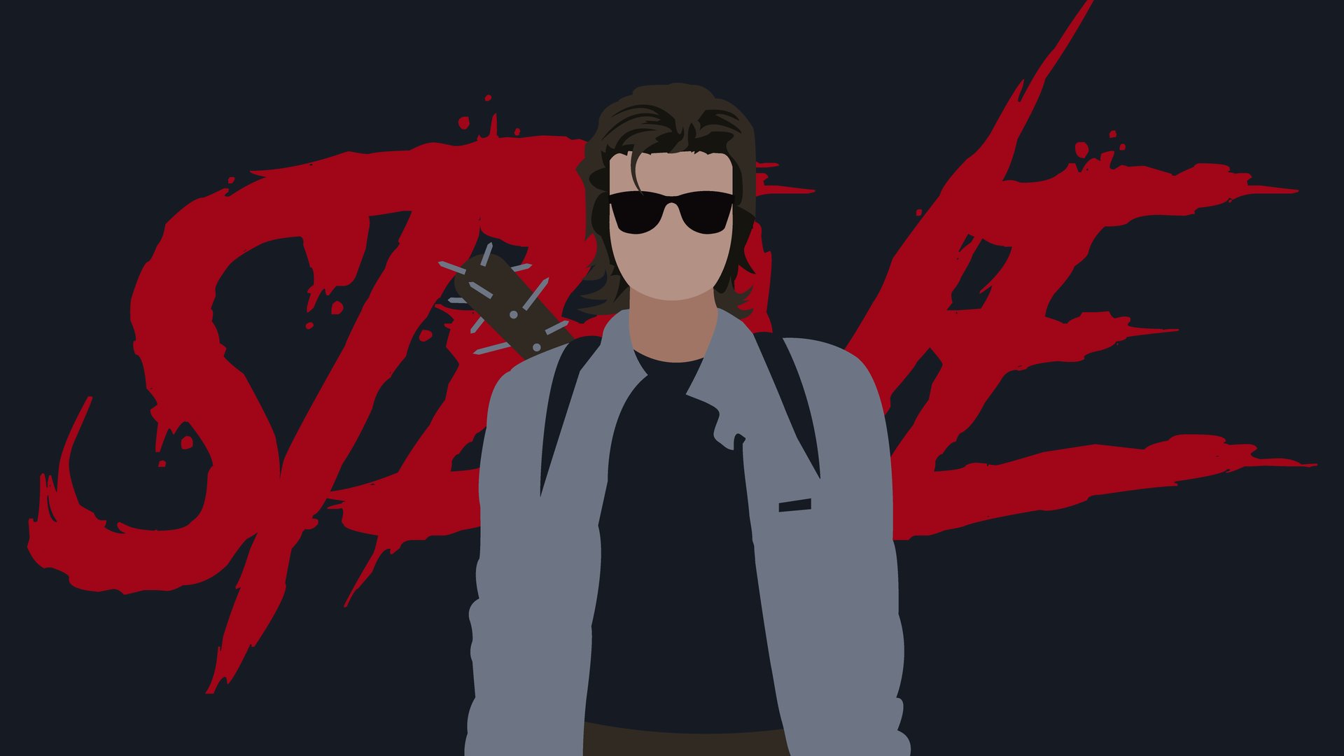 Steve Harrington Stranger Background.png