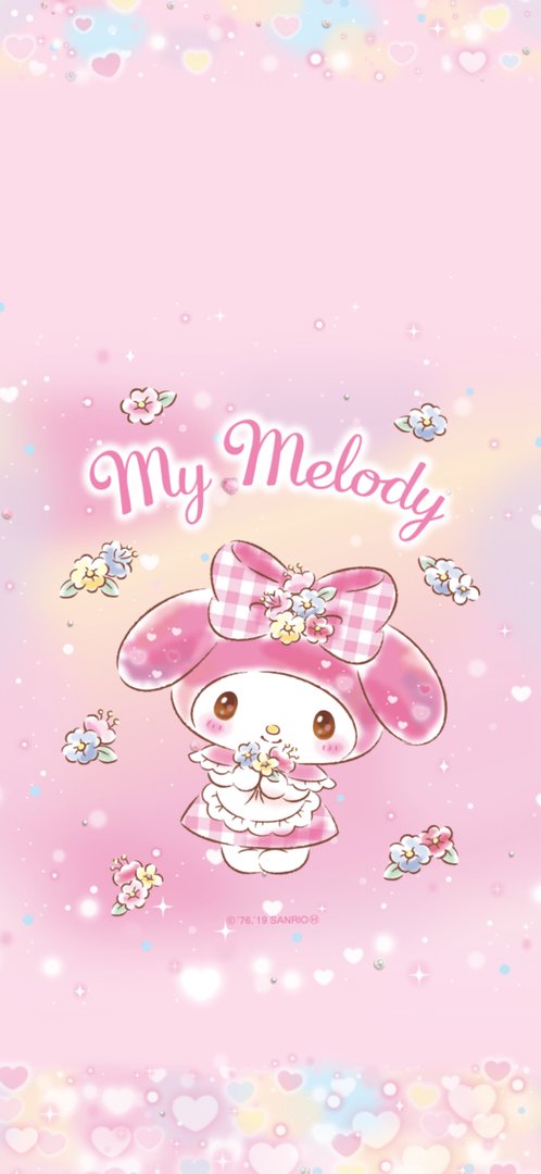 My Melody iPhone Wallpaper.png
