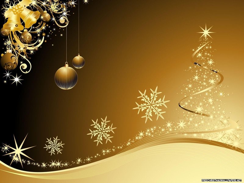 Gold Christmas