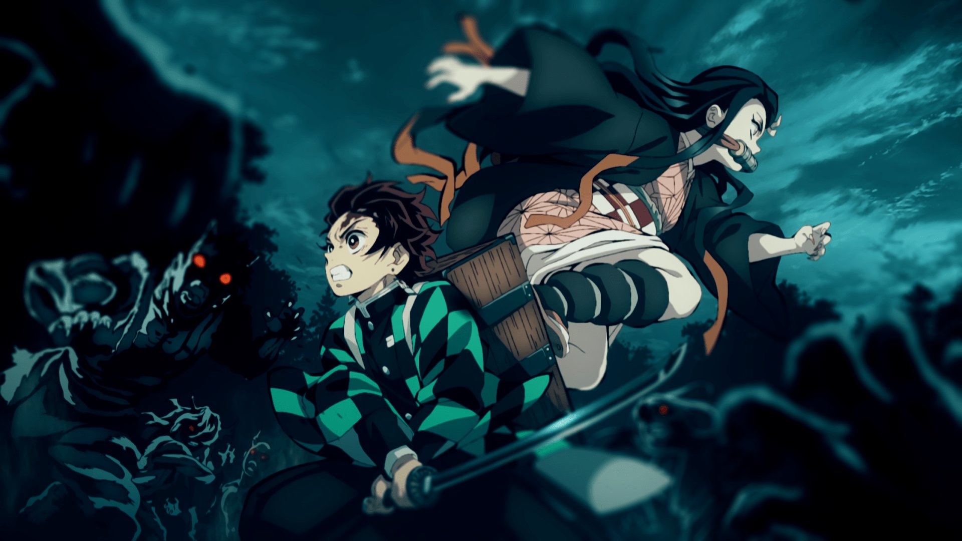 Tanjiro and Nezuko Background.png