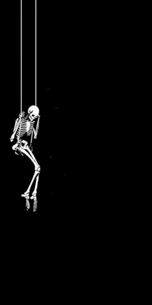 Cute Skeleton iPhone