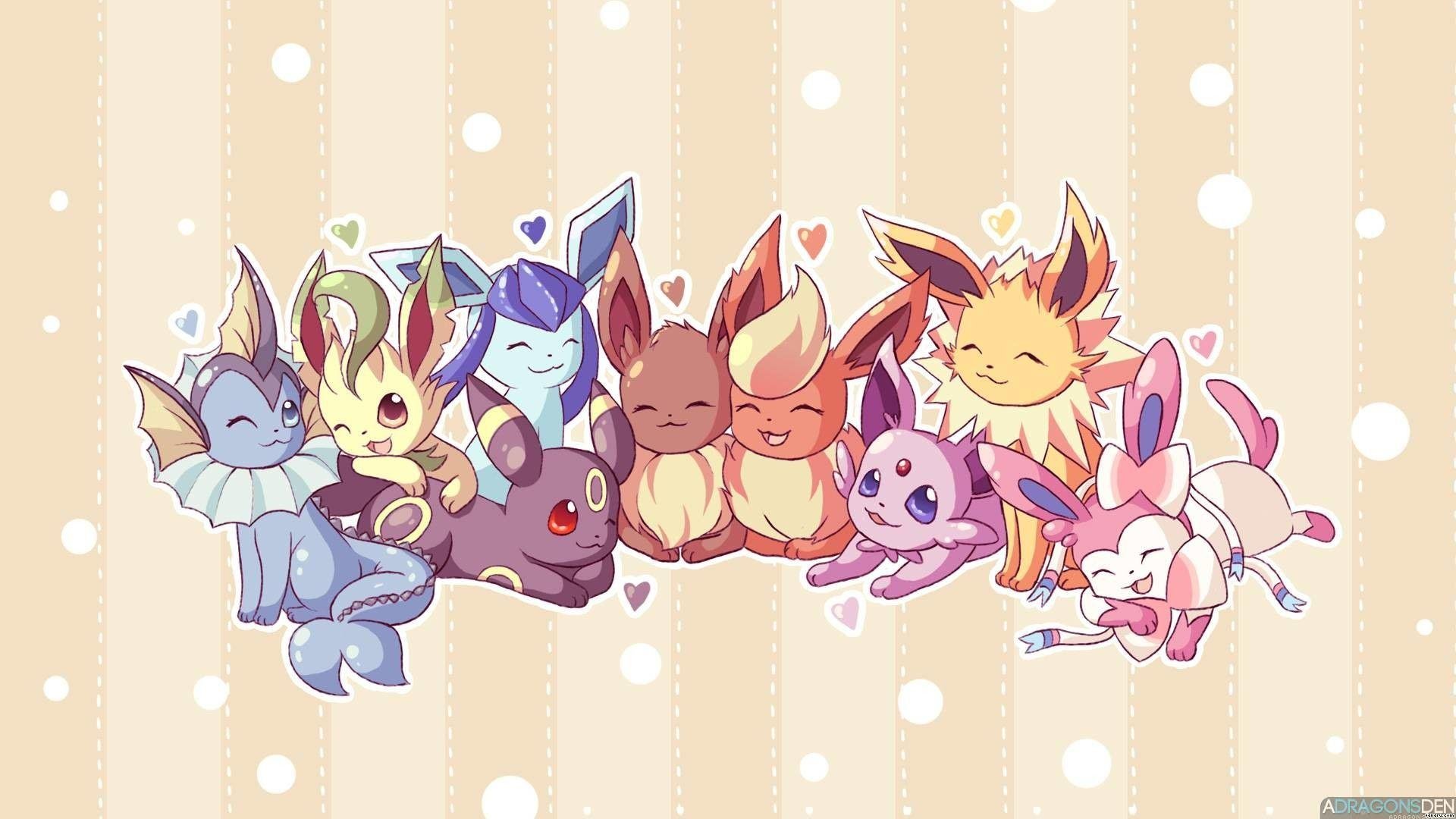Eevee Evolutions Wallpaper.jpg