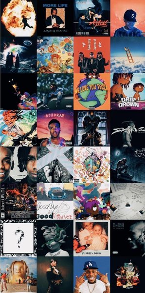Hip Hop Album Covers