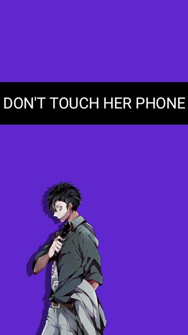 Anime Don't Touch My Phon Pictures.jpg