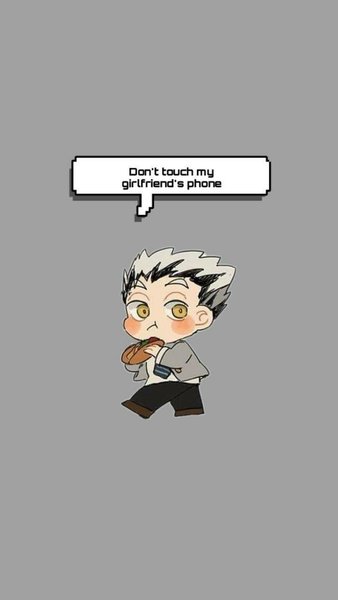 Anime Don't Touch My Phon