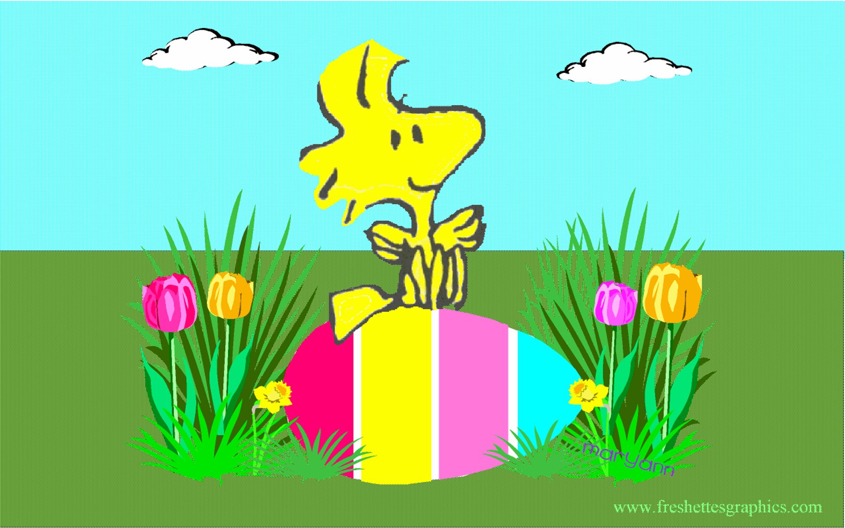 Snoopy Easter Pictures.gif
