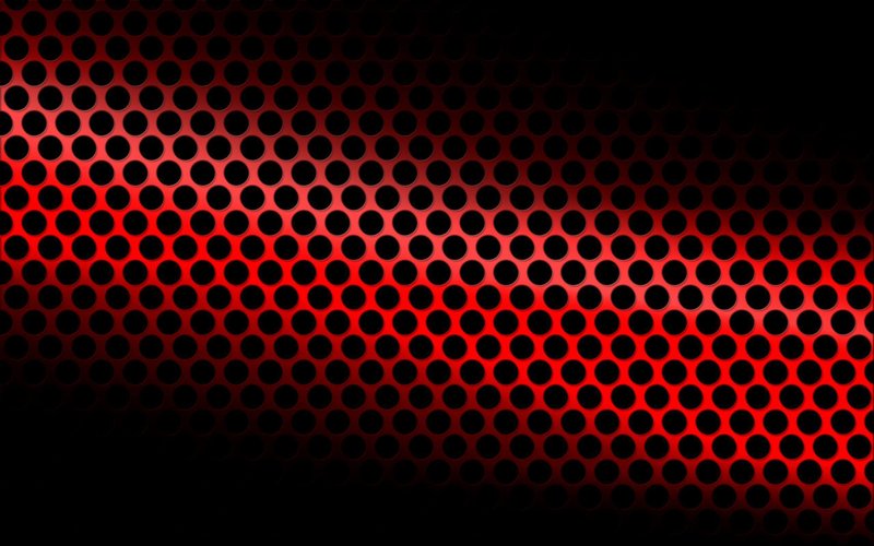Cool Red and Black