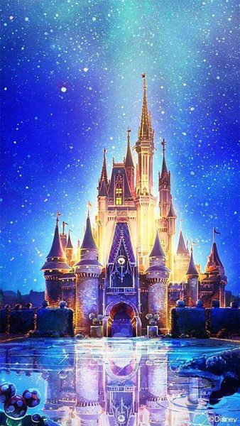 Disney Castle Cartoon