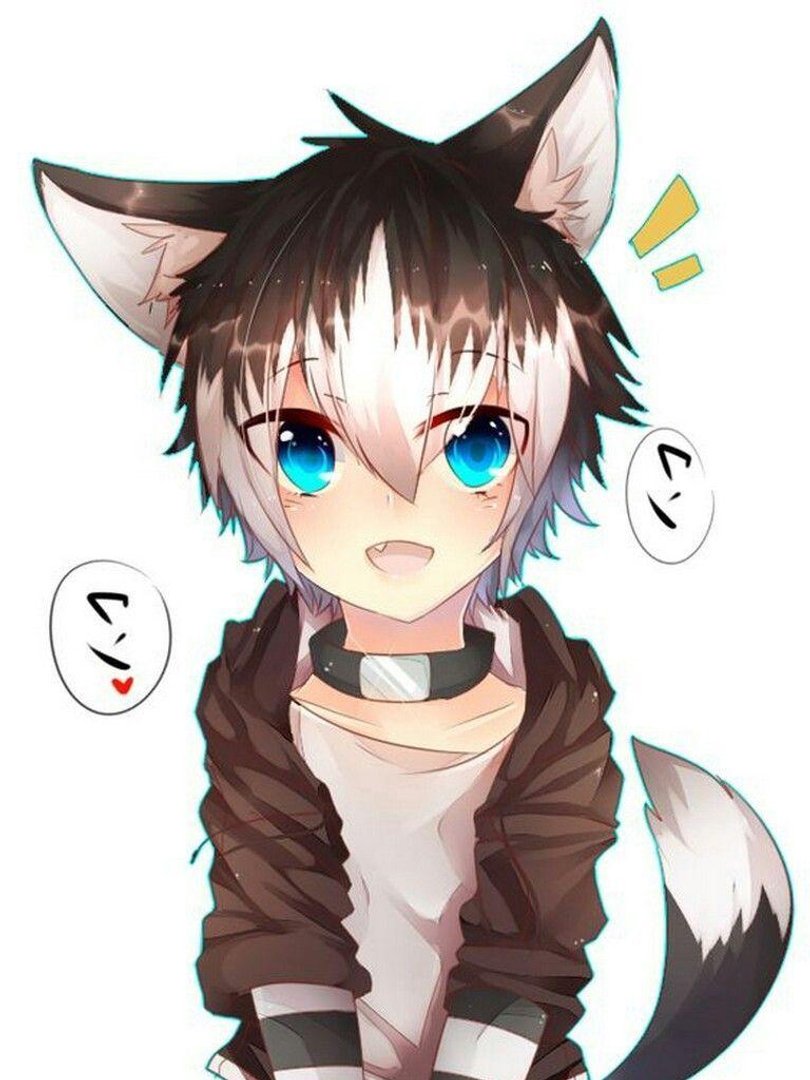 Cute Anime Wolf Boy Wallpaper.jpg